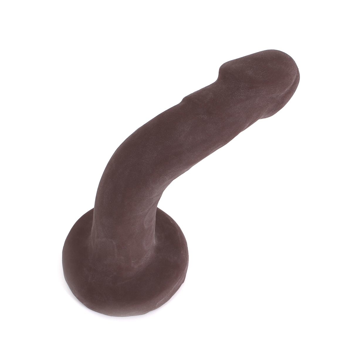 Dildo mit Saugnapf Braun 18,5 cm – realistisch & flexibel