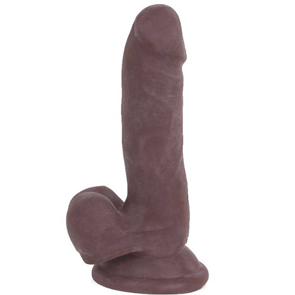 Dildo Met Zuignap Bruin 15 x 3