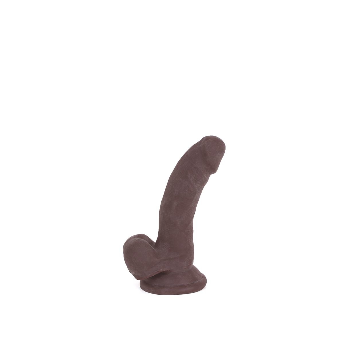 Dildo mit Saugnapf Braun 15 cm | Realistisch & Flexibel