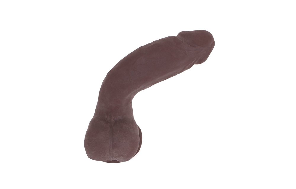 Dildo Met Zuignap Bruin 19.5 x 3.4