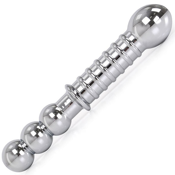 Abgerundeter Doppel Stahl Dildo