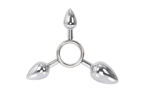 Dreifach O Anal Plug Ring