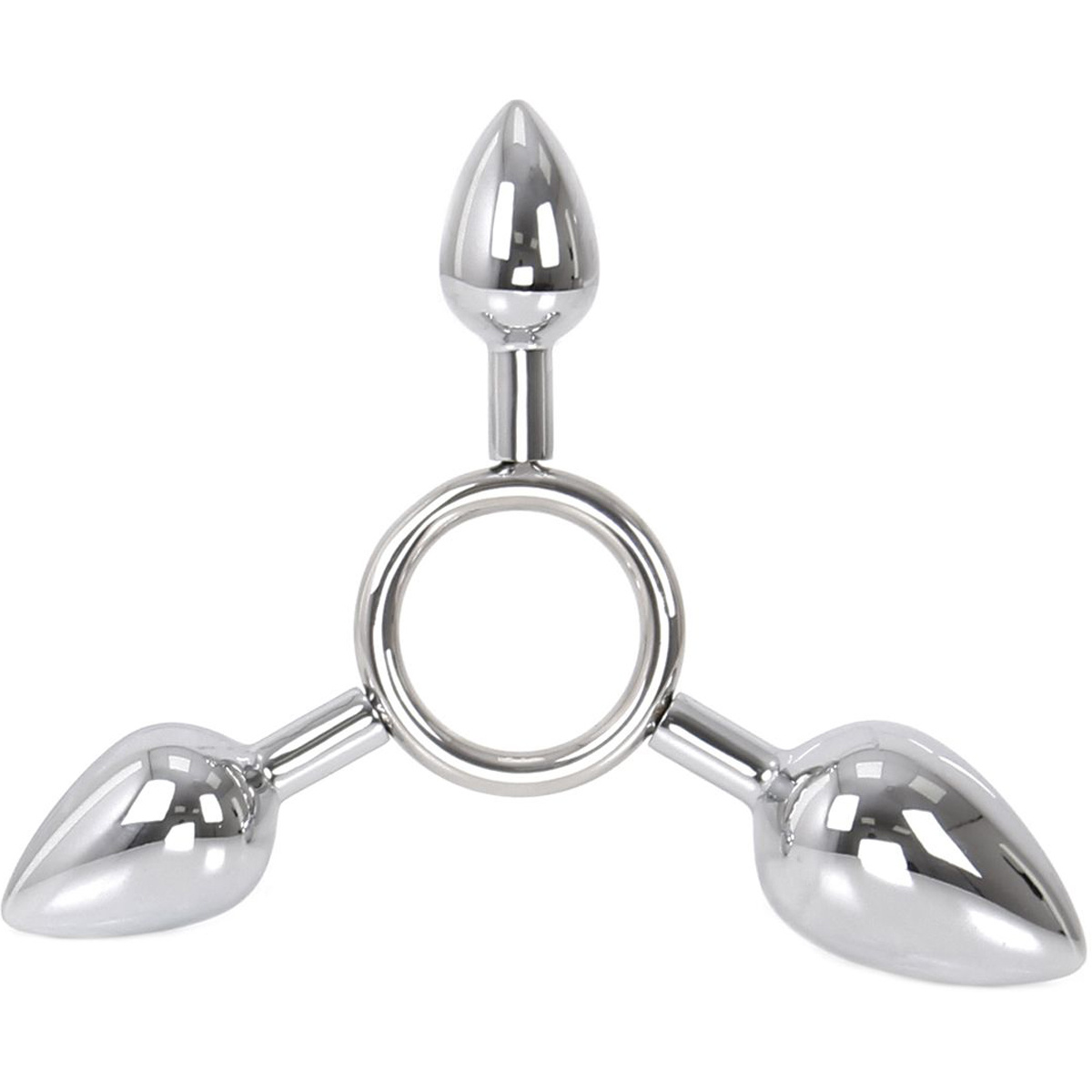 Triple O Analplug-Ring – 3 Größen Aluminium Anal Toys