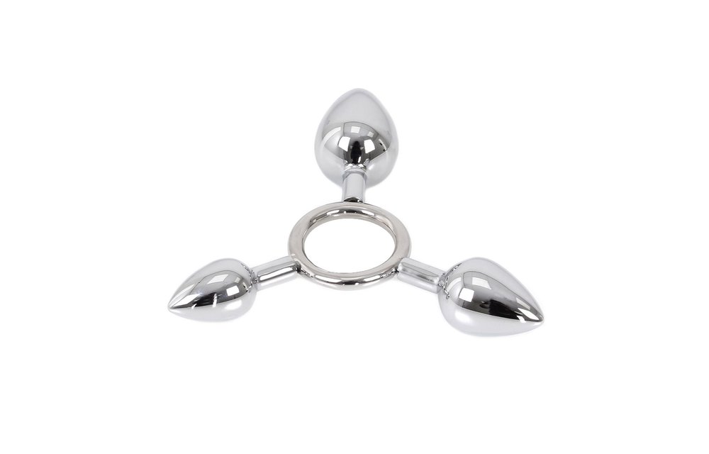 Triple O Anaalpluggen Ring - 3 Maten Aluminium Anal Toys