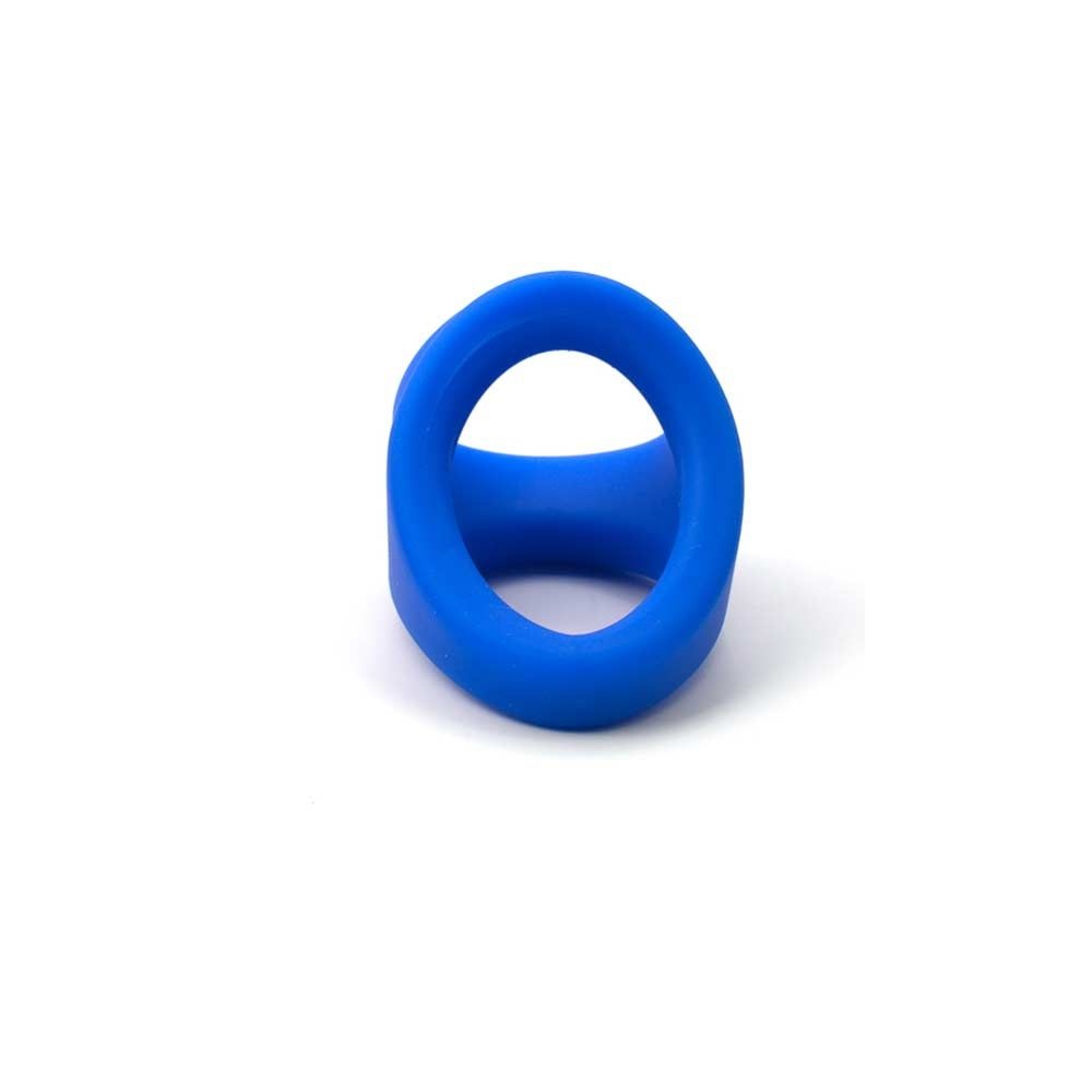 Liquid Silicone Freeballer Blauw – Comfortabele Cockring 2-in-1