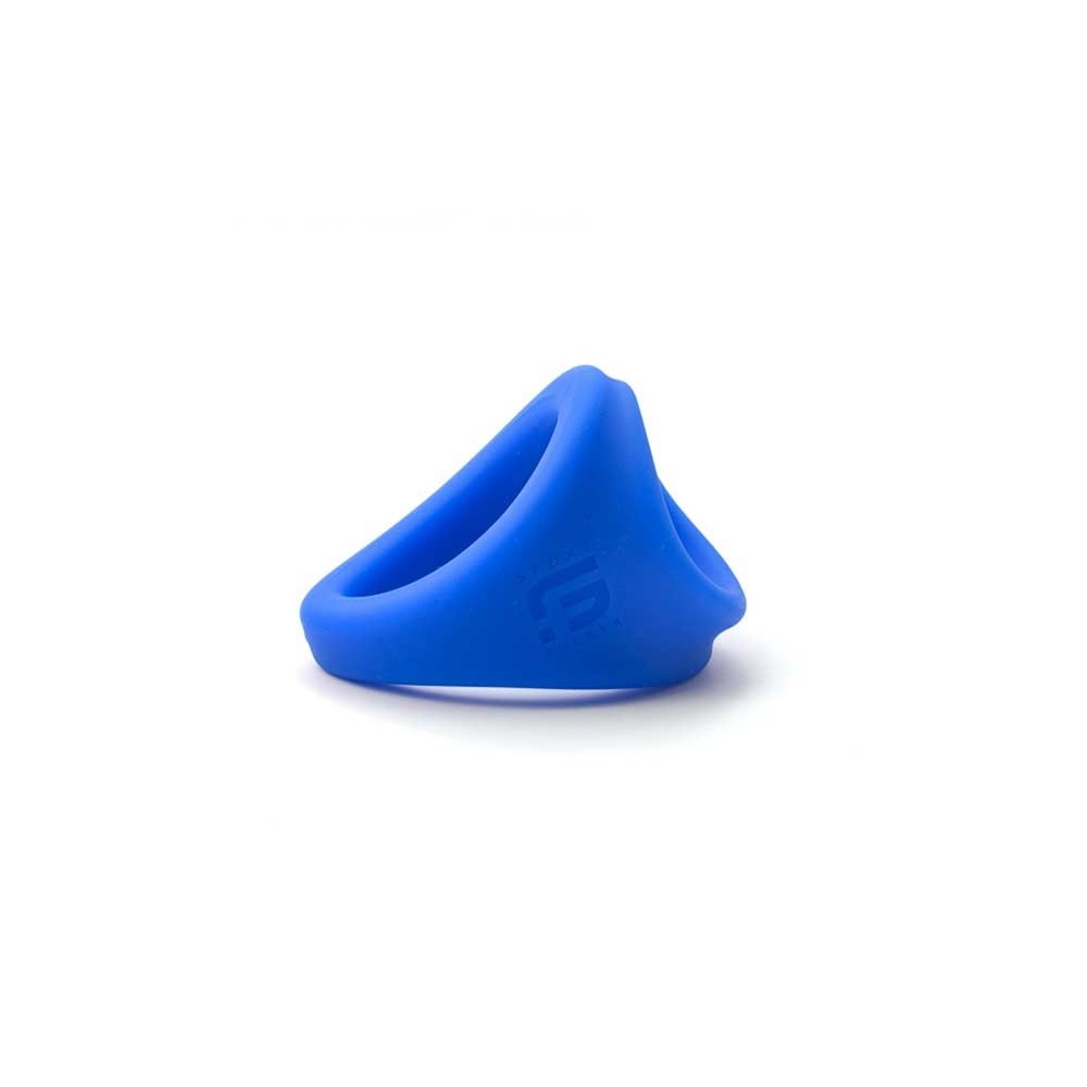 Liquid Silicone Freeballer Blau – Bequemer Cockring 2-in-1