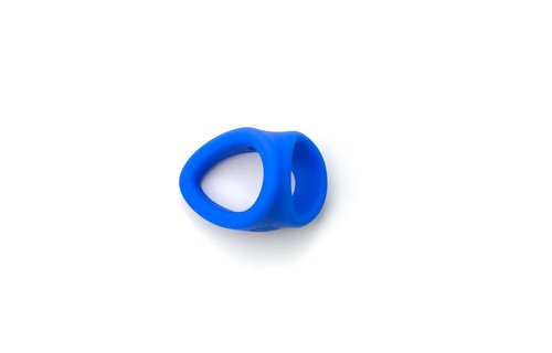 Liquid Silicone Freeballer Blauw – Comfortabele Cockring 2-in-1