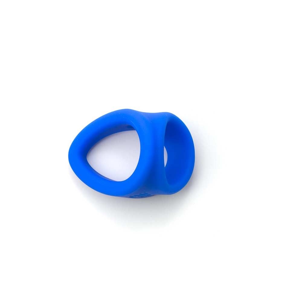 Liquid Silicone Freeballer Blau – Bequemer Cockring 2-in-1