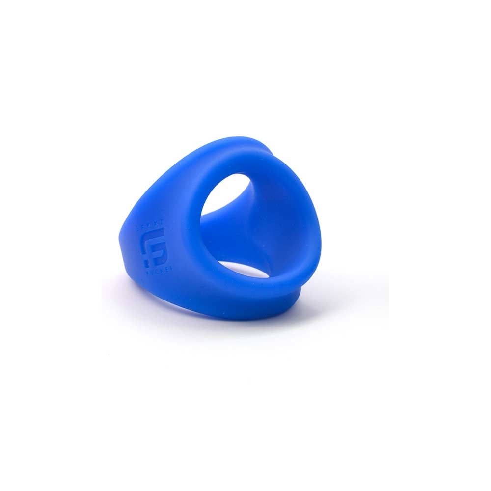 Liquid Silicone Freeballer Blau – Bequemer Cockring 2-in-1