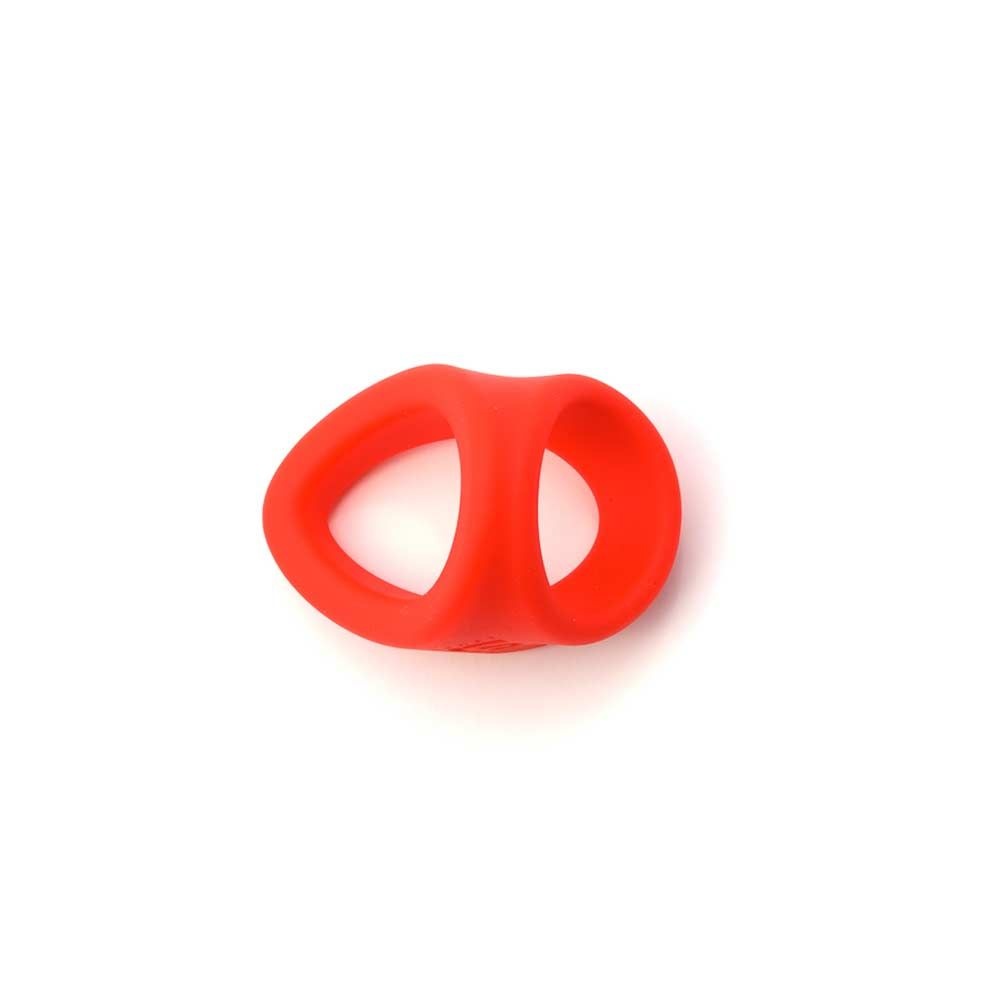 Liquid Silicone Freeballer Rot – Bequemer 2-in-1-Cockring