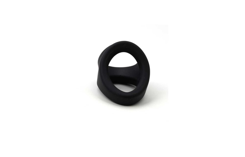 Liquid Silicone Freeballer Schwarz | Bequemer 2-in-1-Cockring