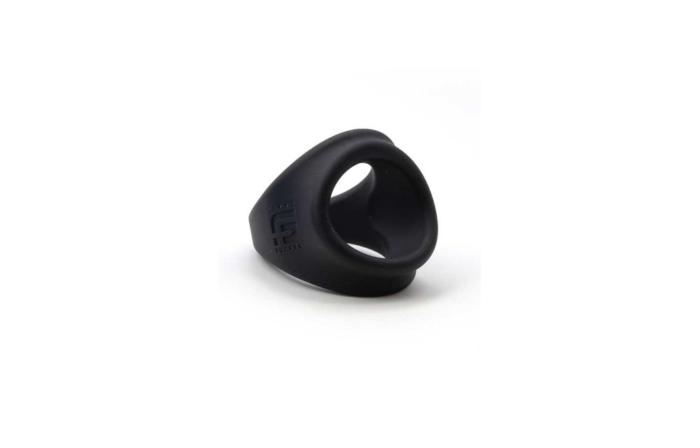 Liquid Silicone Freeballer Schwarz | Bequemer 2-in-1-Cockring