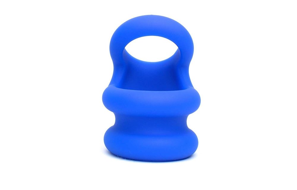Liquid Silicone Switch Hitter Blue – Comfort & Stretching