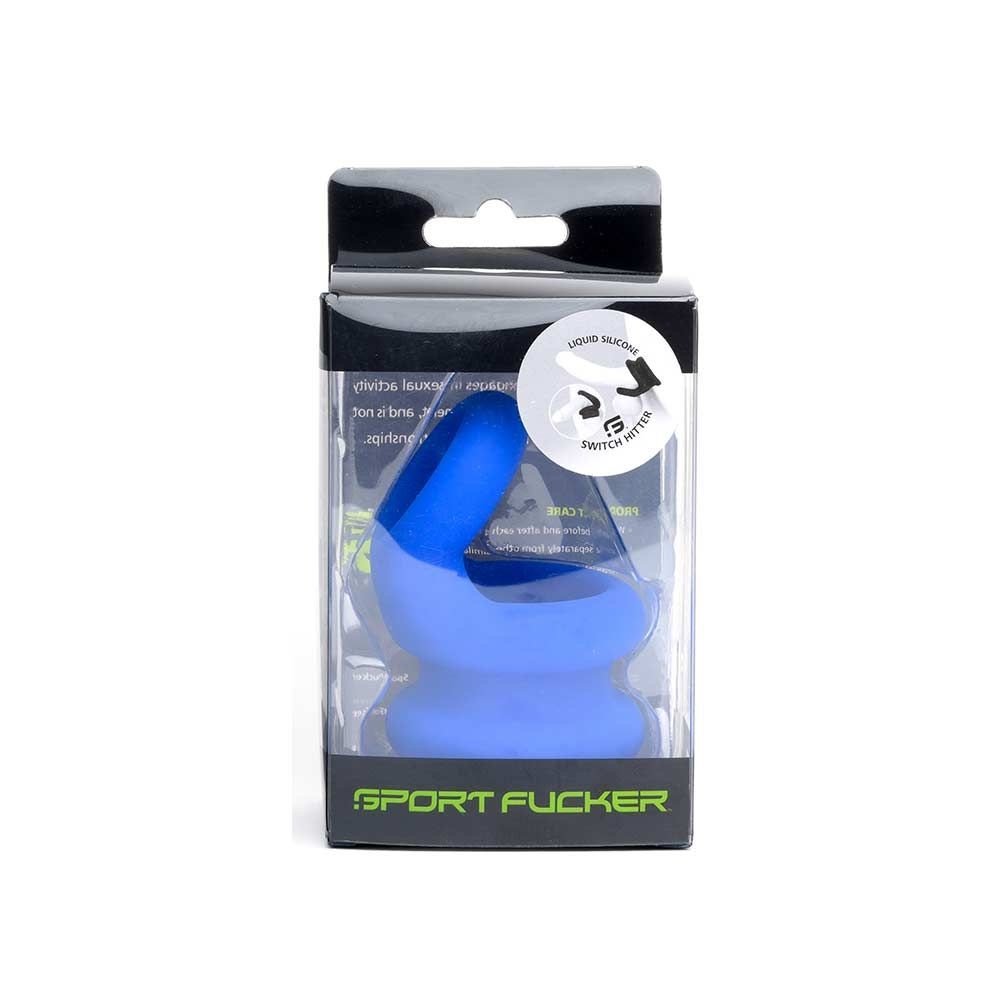 Liquid Silicone Switch Hitter Blue – Comfort & Stretching