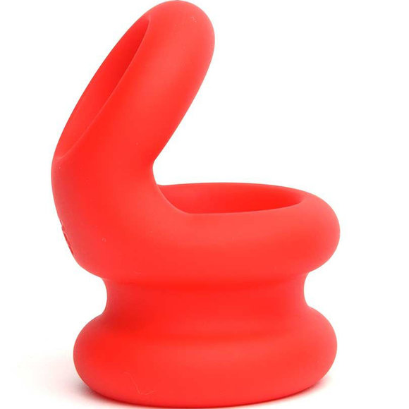 Liquid Silicone Switch Hitter Red | Comfortable Cock Ring