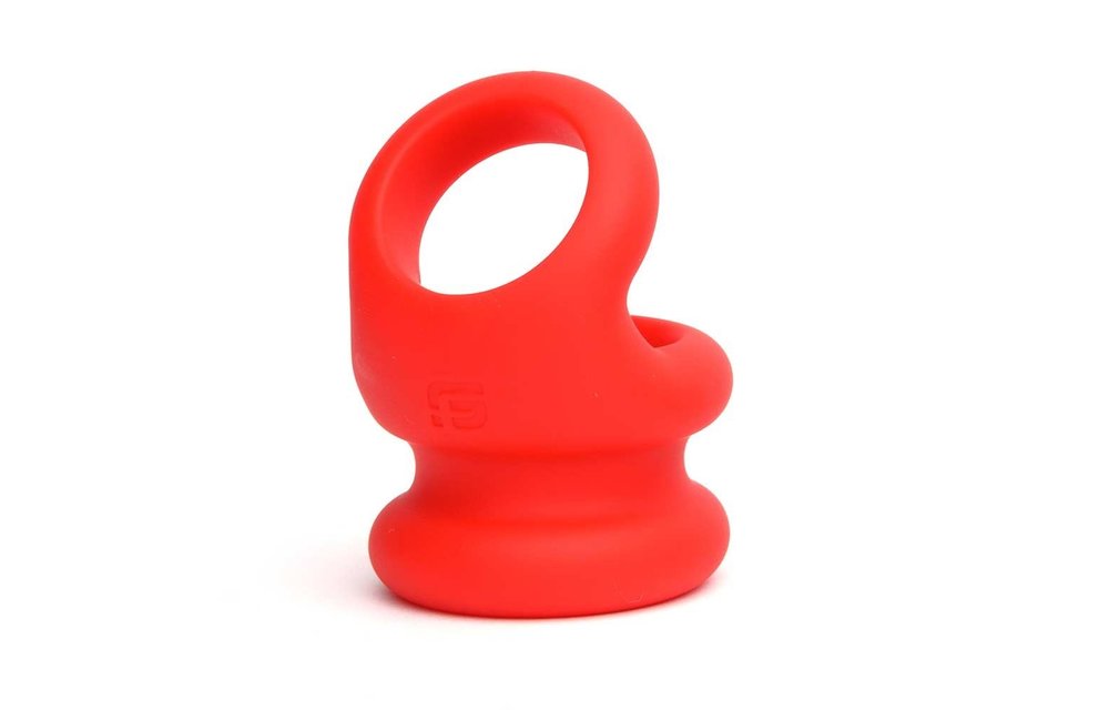 Liquid Siliconen Switch Hitter Rood | Comfortabele Cockring