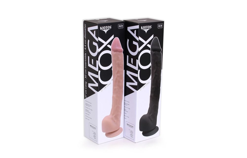 Mega Dildo 37 cm | Realistic, Suction Cup, Kiotos COX