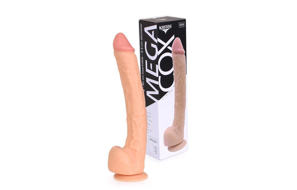 Mega Dildo 37 cm | Realistisch, Saugnapf, Kiotos COX