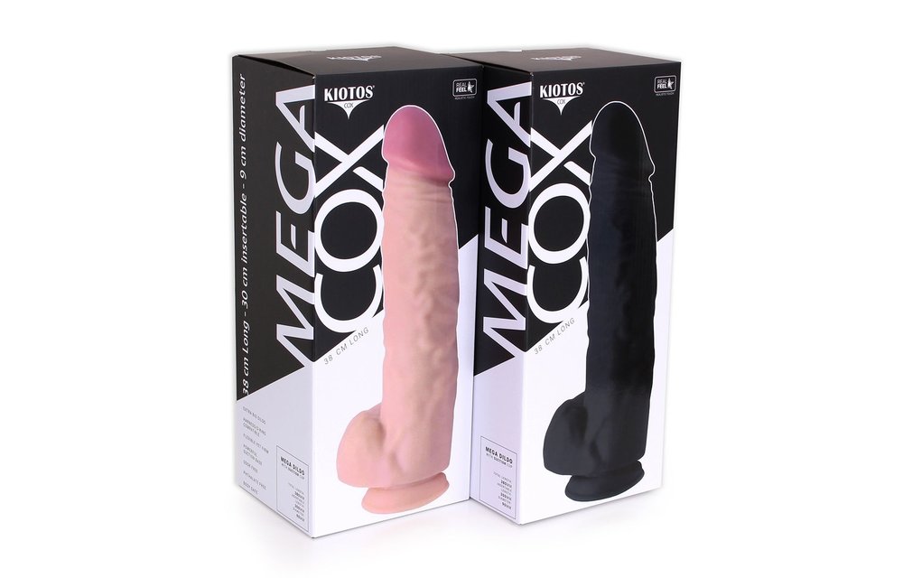 Mega Dildo 38 cm | Realistic, Suction Cup & Safe PVC