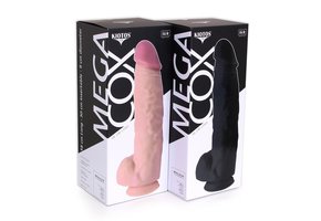 Mega-Dildo 38 cm | Realistisch, Saugnapf & Sicheres PVC
