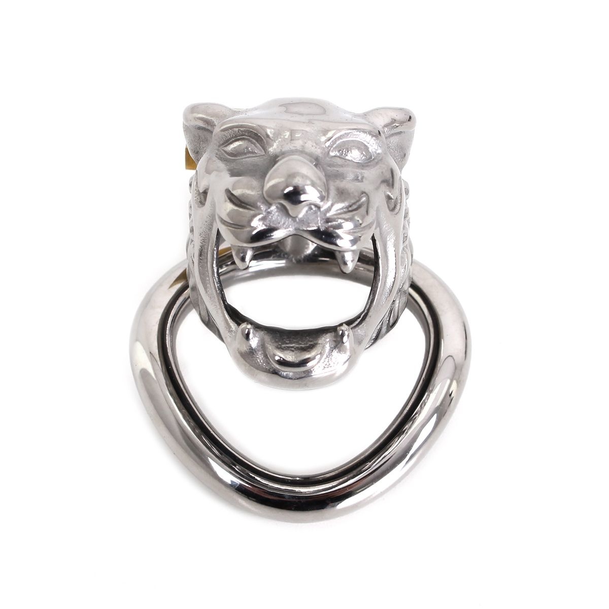 Chastity Cage The Lion – Strong Metal Cock Ring 45 mm