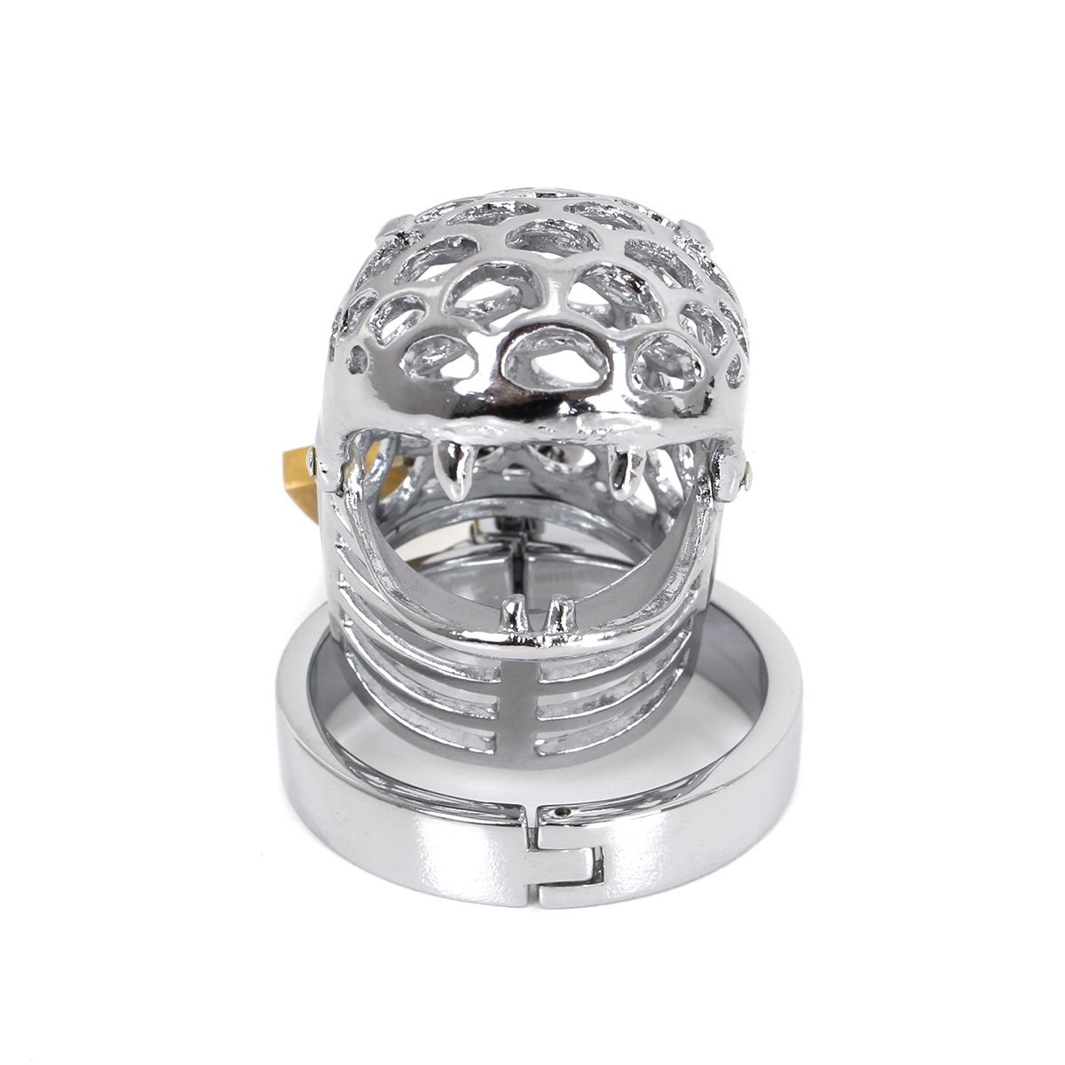 Chastity Cage The Snake | Metal Cock Ring For Domination