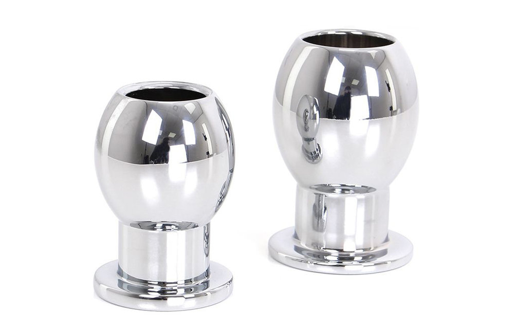 Hohl-Analplug 6,5 | 7,5 cm – Stabiles Aluminium Vergnügen