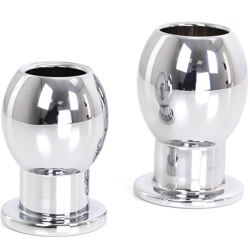 Hohl-Analplug 6,5 | 7,5 cm – Stabiles Aluminium Vergnügen