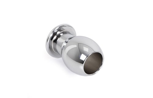 Hollow Anal Plug 6.5 | 7.5 cm – Sturdy Aluminium Pleasure