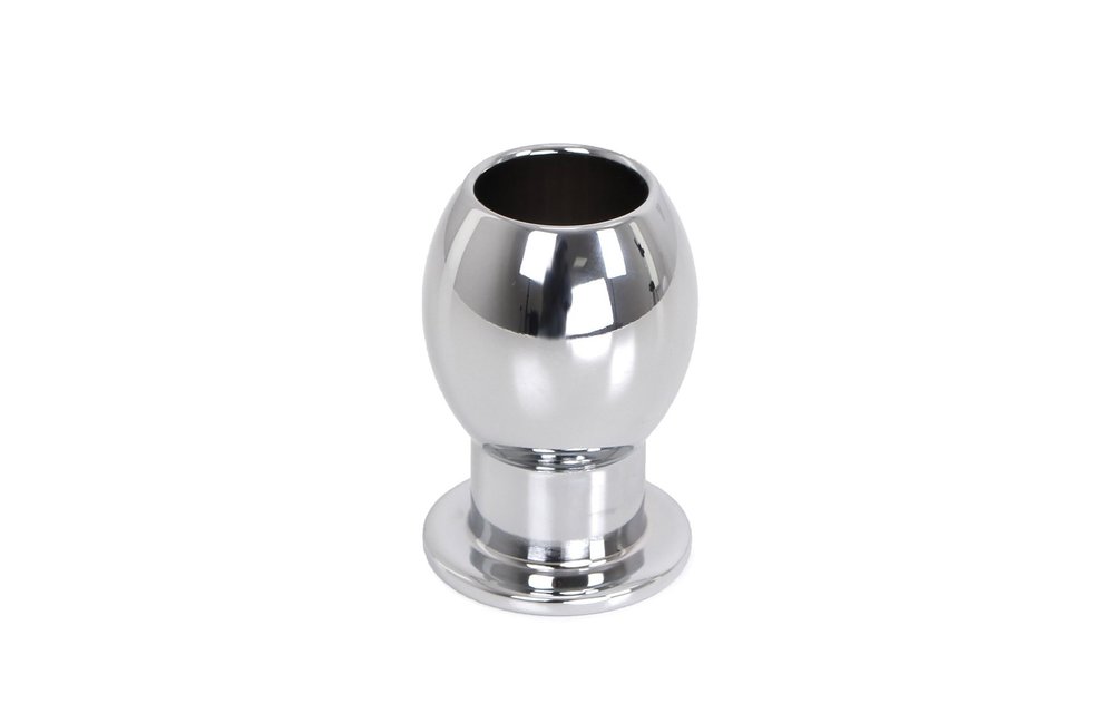 Hollow Anal Plug 6.5 | 7.5 cm – Sturdy Aluminium Pleasure