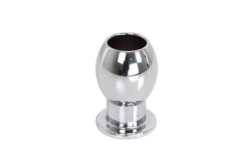 Hollow Anal Plug 6.5 | 7.5 cm – Sturdy Aluminium Pleasure