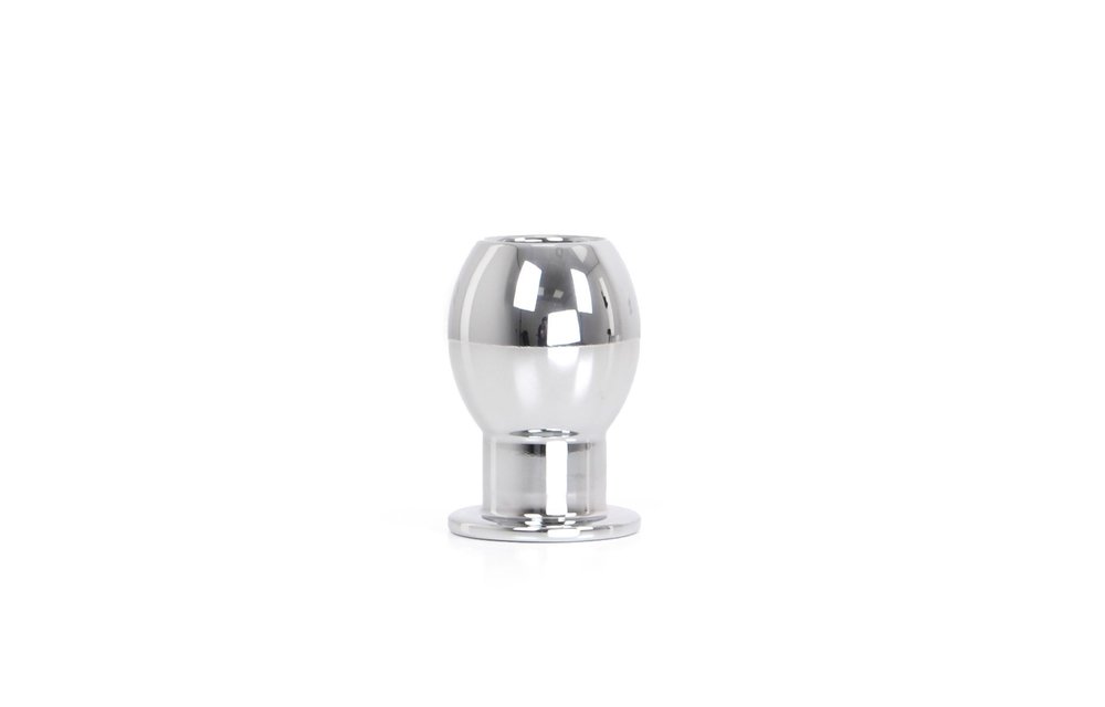 Hollow Anal Plug 6.5 | 7.5 cm – Sturdy Aluminium Pleasure