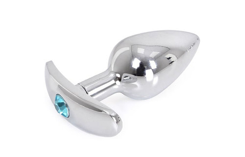 Buttplug Met Edelsteen 7 cm | Aluminium, Elegantie & Kwaliteit