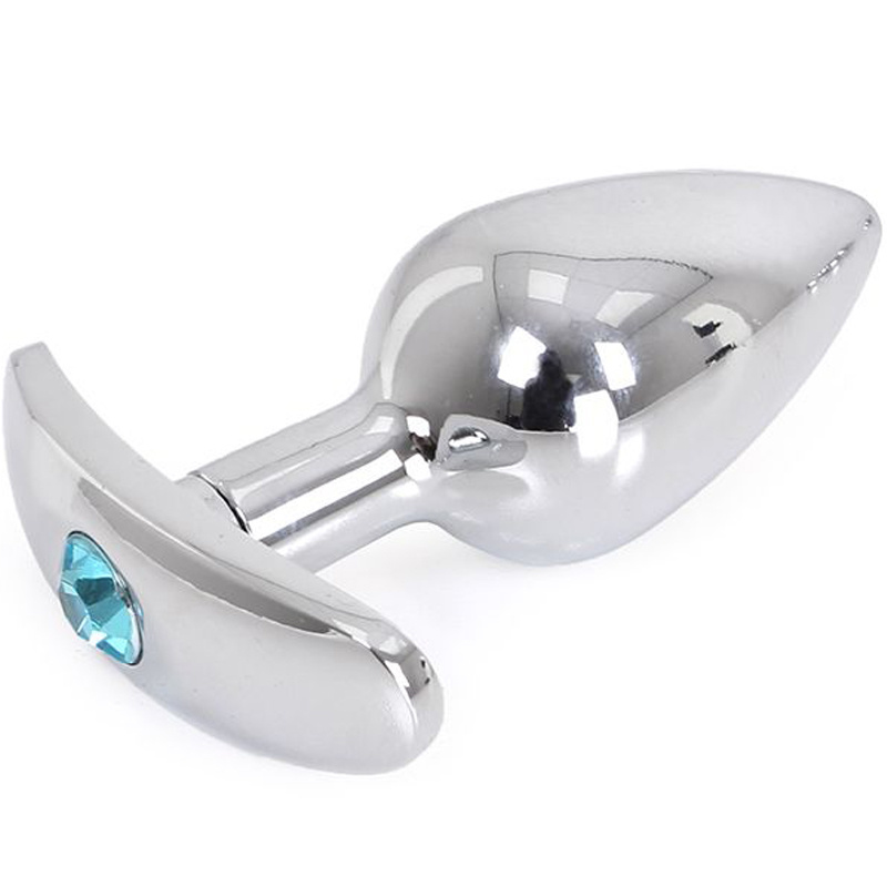 Butt Plug with Gemstone 7 cm | Aluminium, Elegance & Quality