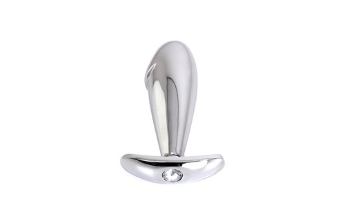 Buttplug Steel Handle Penis With Gem