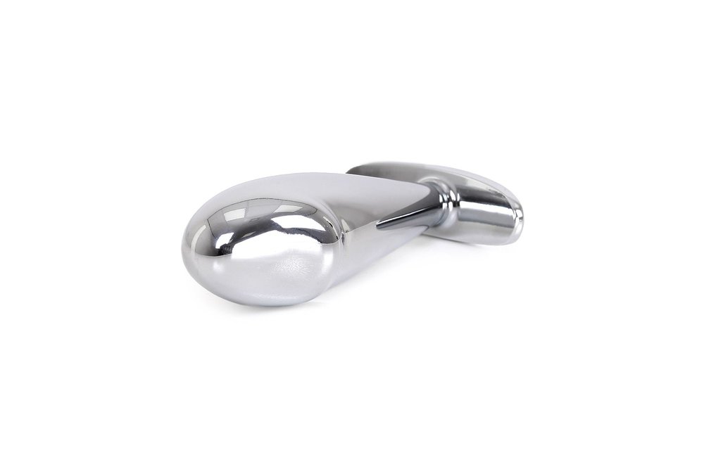 Buttplug Steel Handle Penis Met Edelsteen