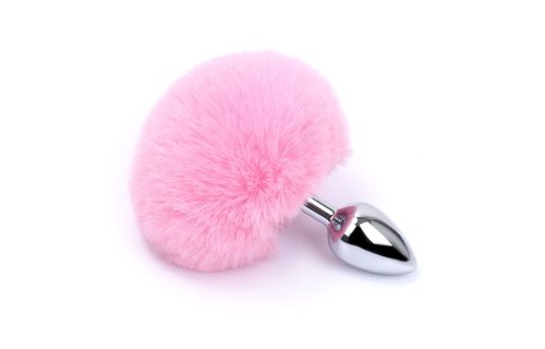 Buttplug mit Hasenschwanz 14 cm | Weiches & Kinky Accessoire