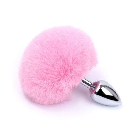 Butt plug with rabbit tail