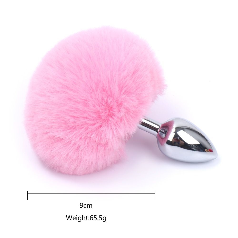 Buttplug Met Konijnenstaart 14 cm | Zacht & Kinky Accessoire