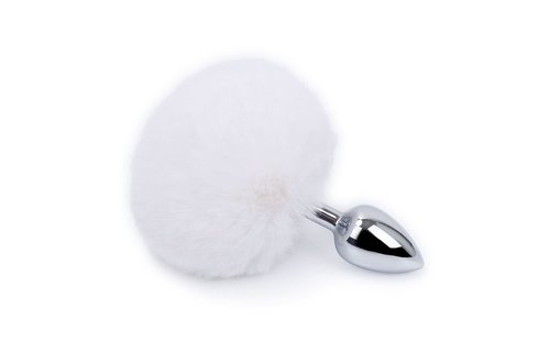 Buttplug Met Konijnenstaart 14 cm | Zacht & Kinky Accessoire