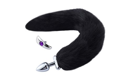 Buttplug Schroefbaar Met Staart 45 cm | Zacht & Kinky