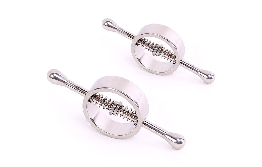 Spring Loaded Nipple Or Testicle Clamps