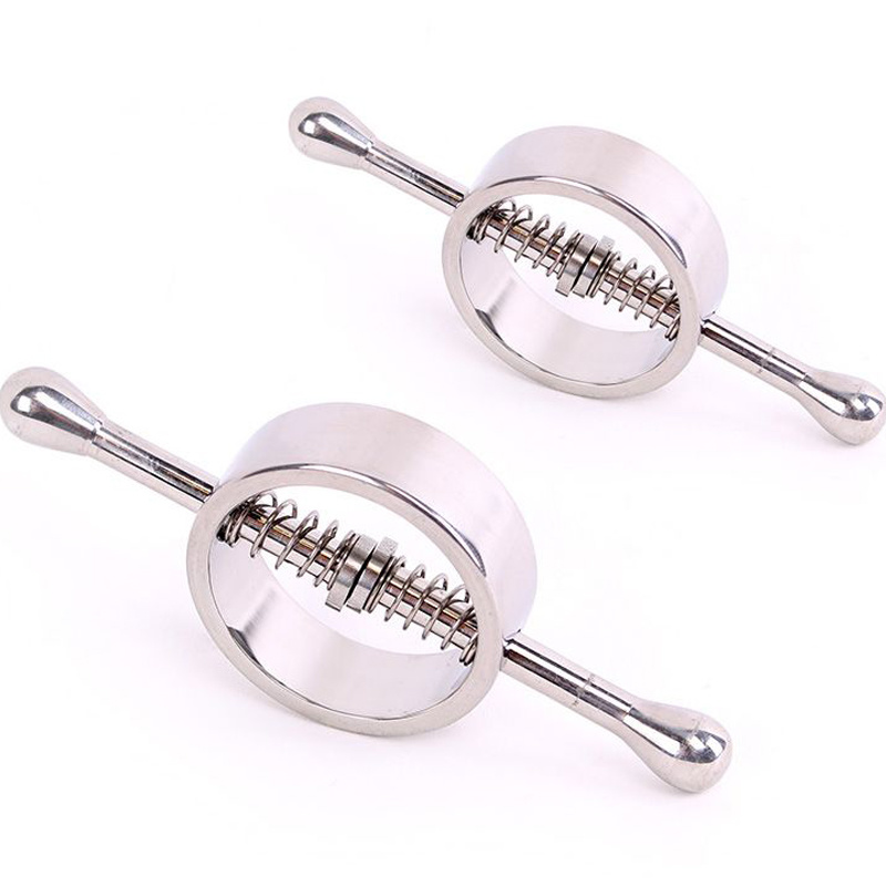 Spring Loaded Nipple Or Testicle Clamps