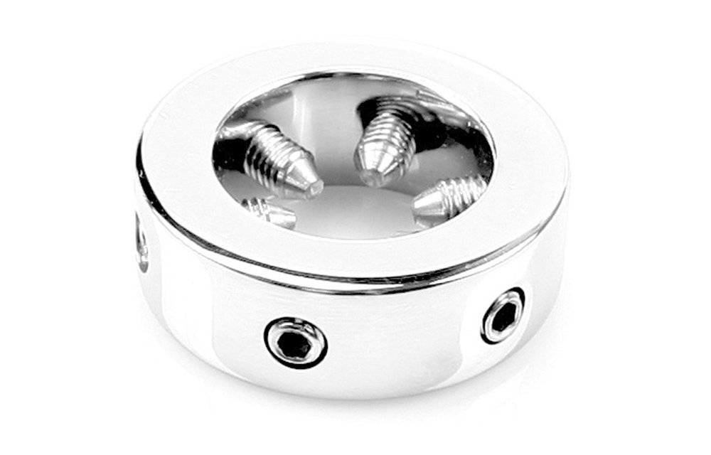 Steel Spiked Glans Ring – Intense Pain Sensation & Durable