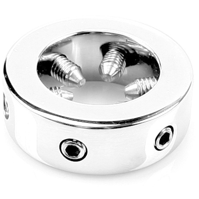 Steel Spiked Glans Ring – Intense Pain Sensation & Durable