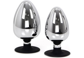 Großer Buttplug mit Saugnapf
