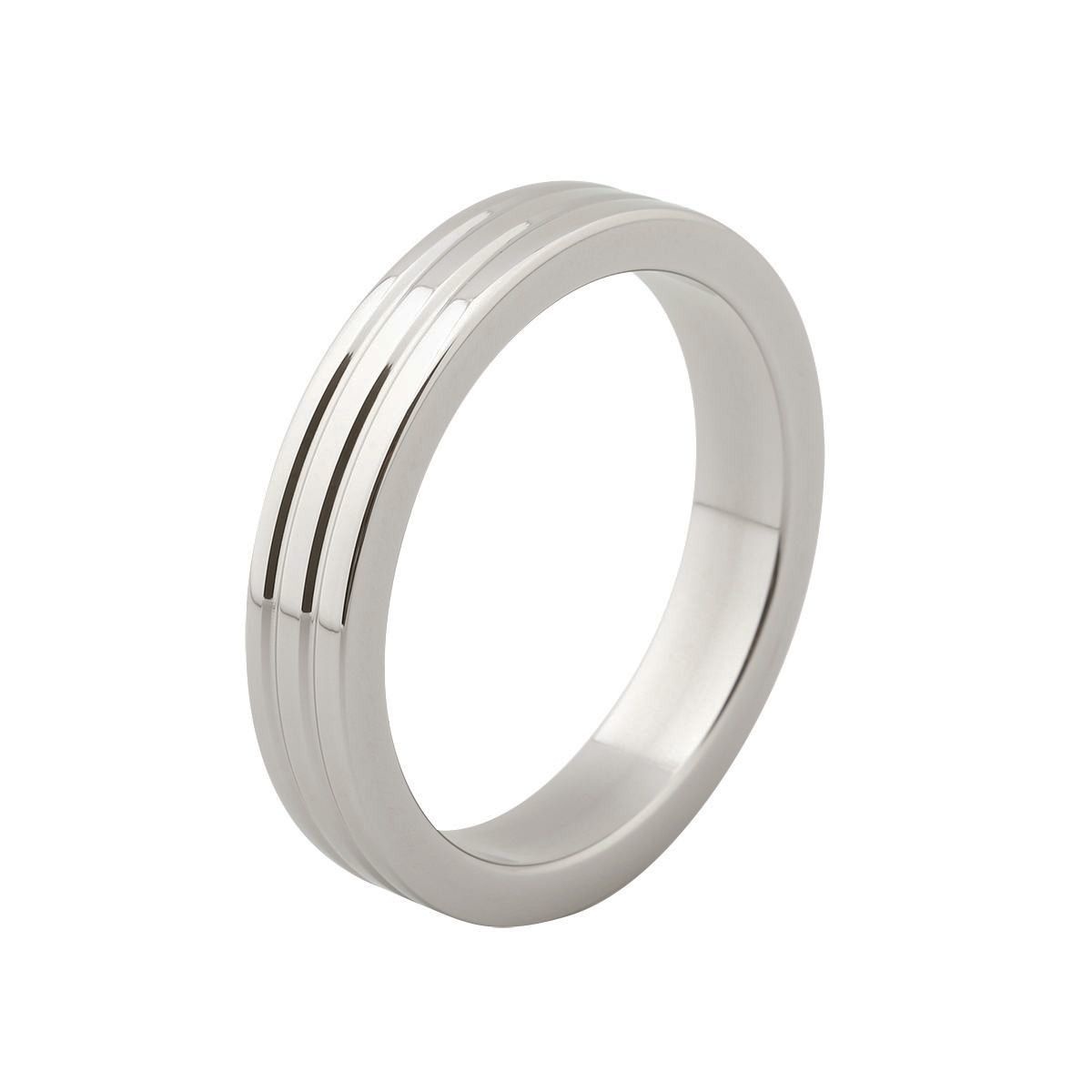 Stalen Ribbel Cockring Kiotos – Strak & Duurzaam Design