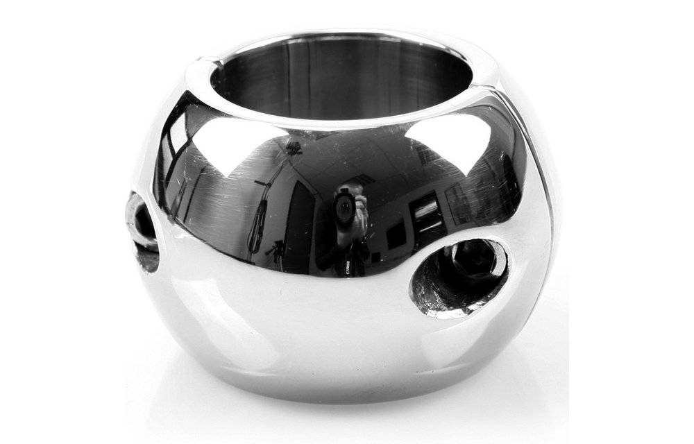 Ovaler Ballstretcher aus Edelstahl mit luxuriösem Design und verstellbarer Schraube