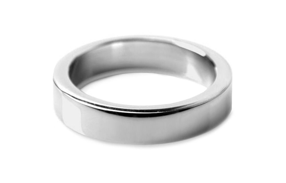 Edelstahl-Cockring, Höhe 8 mm | Superglatt & langlebig Kiotos Steel