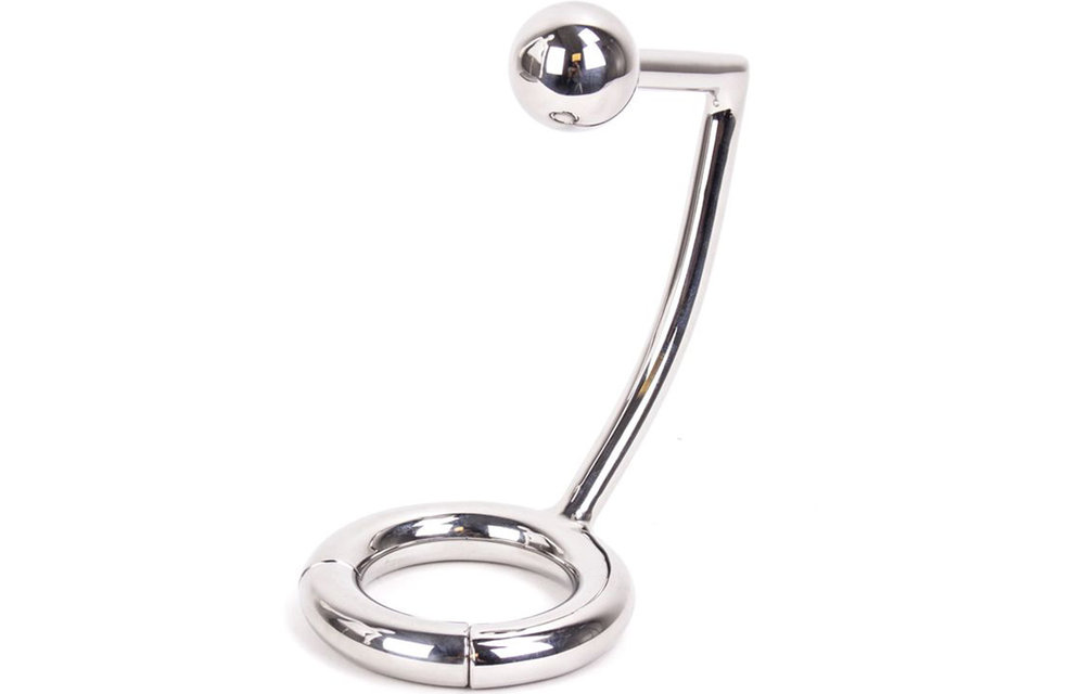 Cockring Rond Magnetisch Met Anale Indringer
